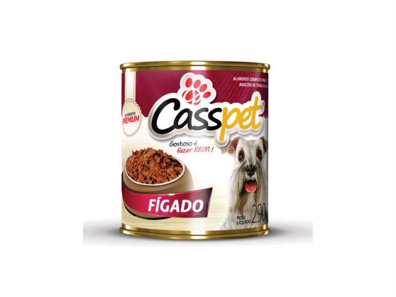 ALIMENTO PREMIUN CASSPET LATA -290 G-SABOR FIGADO