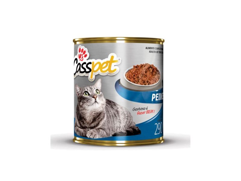 Alim. Premium Casspet LATA CAT Peixe 290g